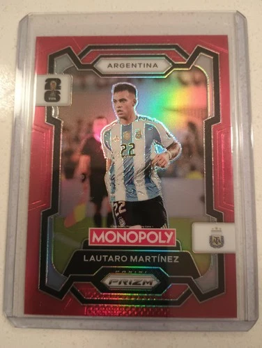Lautaro Martinez 2026 Panini Prizm Red Prizm #2