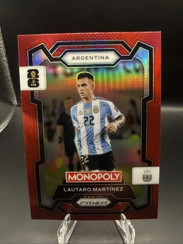 Lautaro Martinez 2026 Panini Prizm Red Prizm