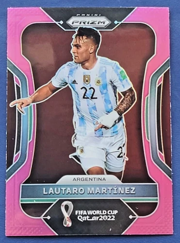 Lautaro Martinez 2022 Panini Prizm Rosa