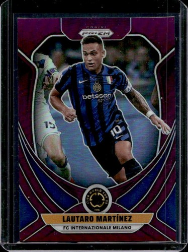Lautaro Martinez 2025 Panini Prizm Viola /125