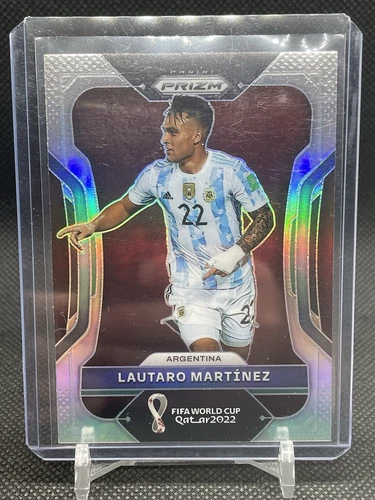 Lautaro Martinez 2022 Panini Prizm World Cup Qatar Silver Prizm #5