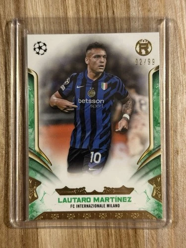 Lautaro Martinez 2024 Topps Reverence Green /99