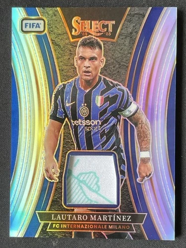 Lautaro Martinez 2024 Panini Select Argento