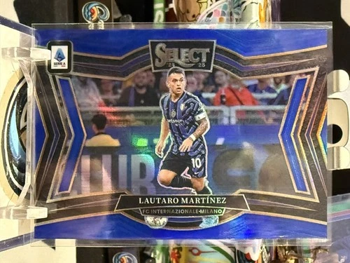 Lautaro Martinez 2024 Panini Select Blue Field Level