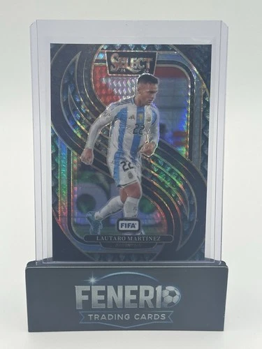 Lautaro Martinez 2024 Panini Select FIFA Dragon Scale /28