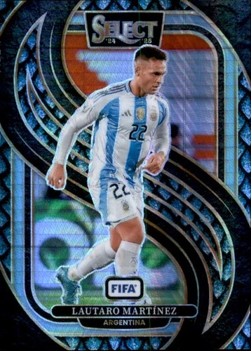 Lautaro Martinez 2024 Panini Select FIFA Jade Dragon Scale /28