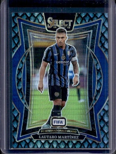 Lautaro Martinez 2024 Panini Select FIFA Jade Dragon Scale /28