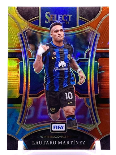 Lautaro Martinez 2023 Panini Select FIFA Tie-Dye Prizm /30