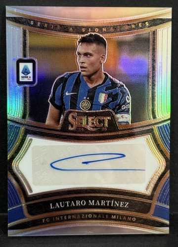 Lautaro Martinez 2024 Panini Select Silver Prizm