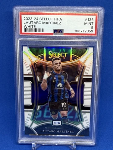 Lautaro Martinez 2023 Panini Select White Mezzanine /20