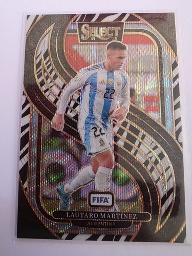 Lautaro Martinez 2024 Panini Select Zebra