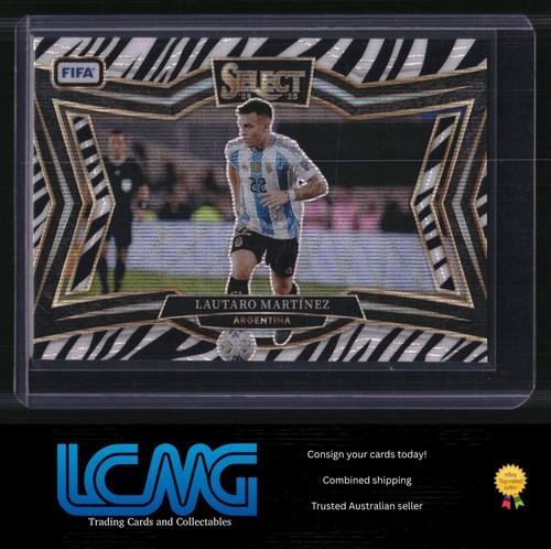 Lautaro Martinez 2024 Panini Select Zebra