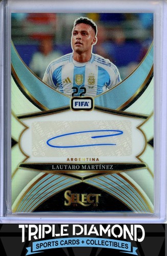 Lautaro Martinez 2024 Panini Seleziona FIFA Silver Prizm