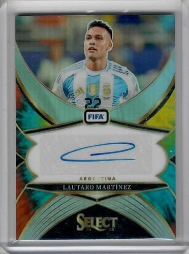 Lautaro Martinez 2024 Panini Seleziona FIFA Tie Dye /25