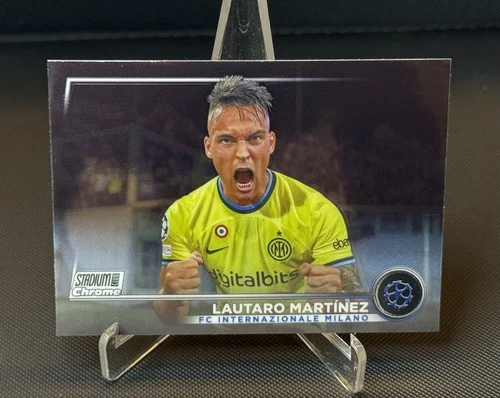 Lautaro Martinez 2022 Topps Stadium Club Chrome