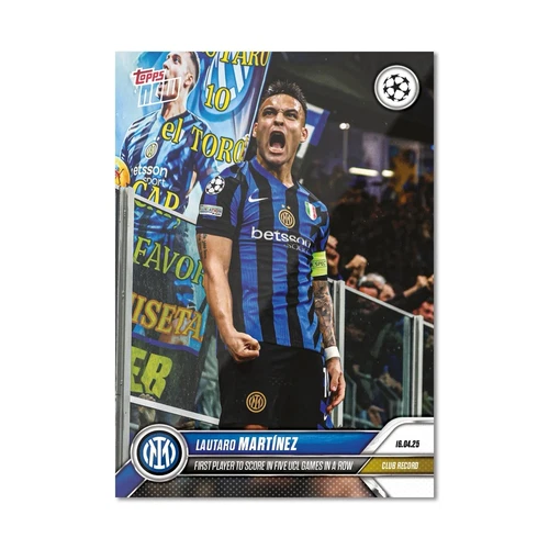 Lautaro Martinez 2025 Topps Now #142