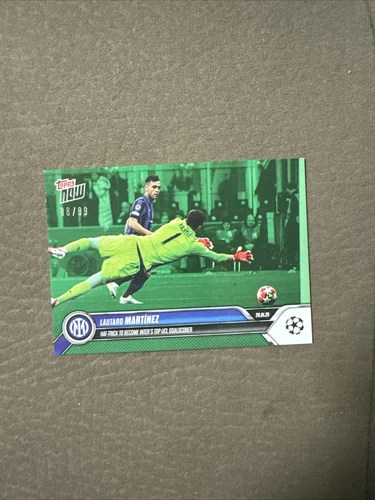 Lautaro Martinez 2025 Topps Now Parallel /99