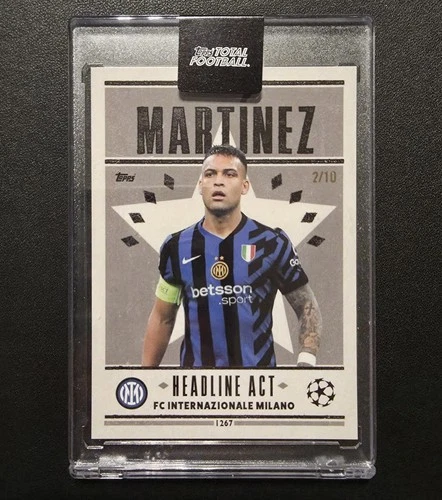 Lautaro Martinez 2024 Topps Total Football /10