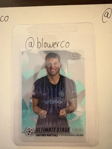 Lautaro Martinez 2025 Topps UCC Flagship /199