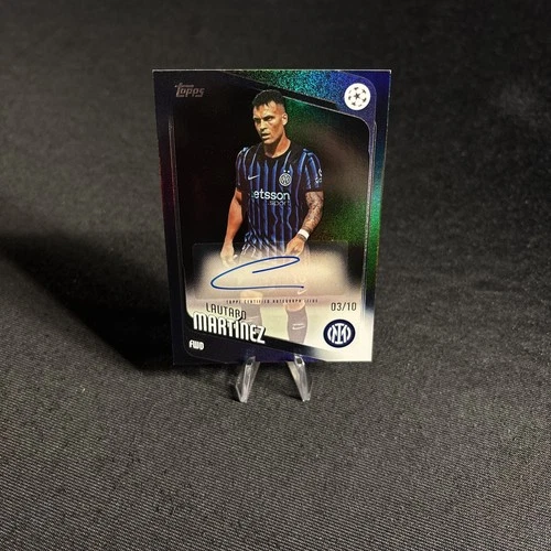 Lautaro Martinez 2025 Topps UCC Flagship Black /10