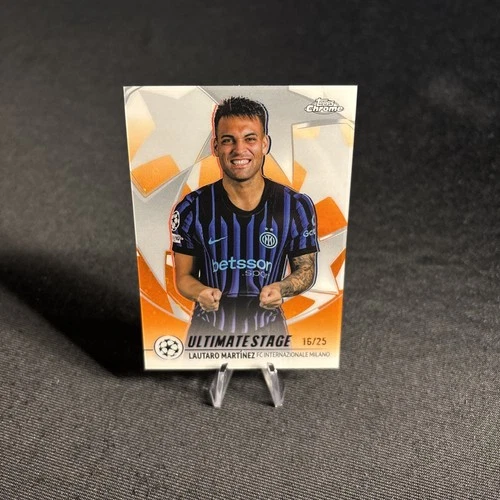 Lautaro Martinez 2025 Topps UCC Flagship Orange /25
