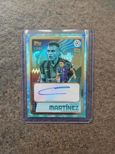 Lautaro Martinez 2024 Topps UCC Gold 17/49