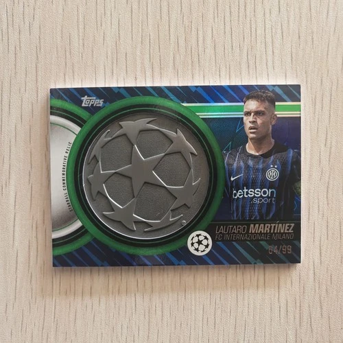 Lautaro Martinez 2025 Topps UCC Green /99