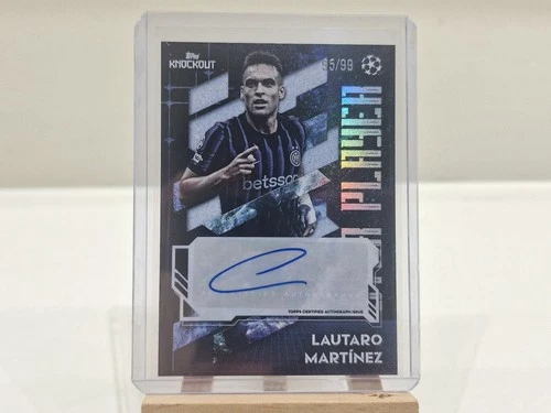 Lautaro Martinez 2025 Topps UCC Knockout Parallèle /99