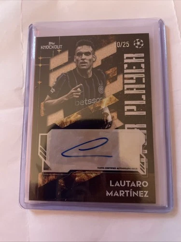 Lautaro Martinez 2025 Topps UCC Knockout Star Player /25