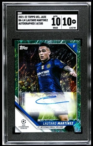 Lautaro Martinez 2021 Topps UCL /100