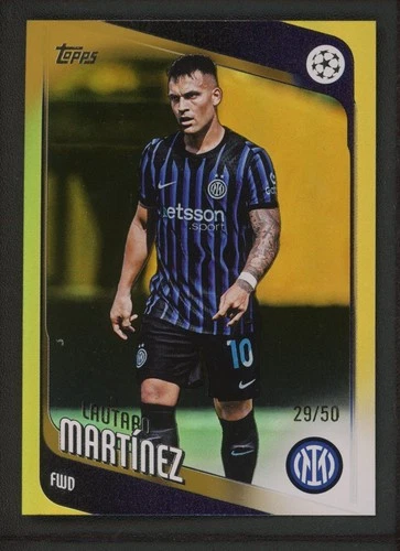 Lautaro Martinez 2026 Topps UEFA Champions League /50