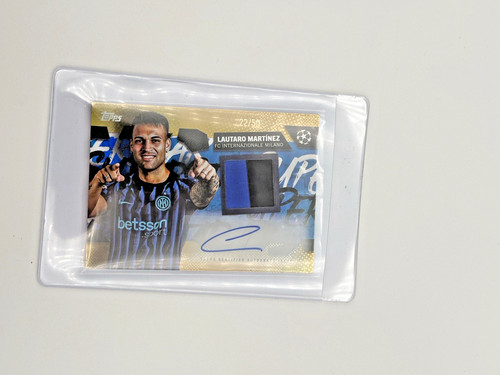 Lautaro Martinez 2025 Topps UEFA Club Competition 22/50
