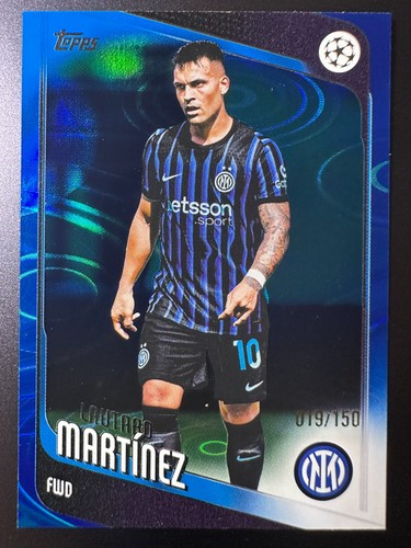 Lautaro Martinez 2025 Topps UEFA Club Competizioni Blu /150