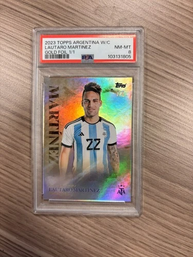 Lautaro Martinez 2022 Topps World Champions Argentina 1/1