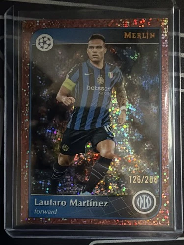 Lautaro Martínez 2024 Topps Chrome Merlin /250