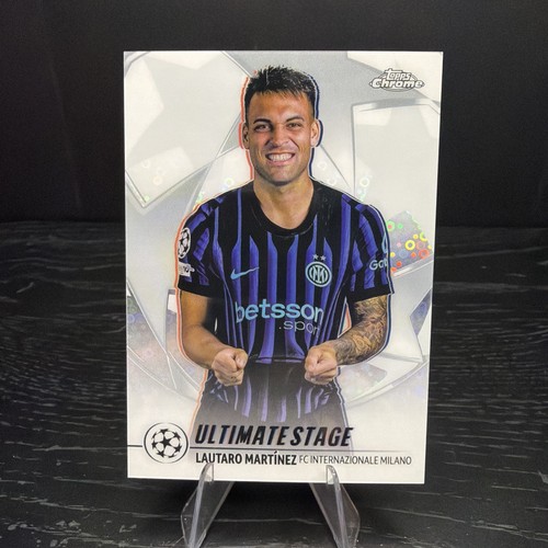 Lautaro Martínez 2025 Topps Cromo UEFA Club Competiciones