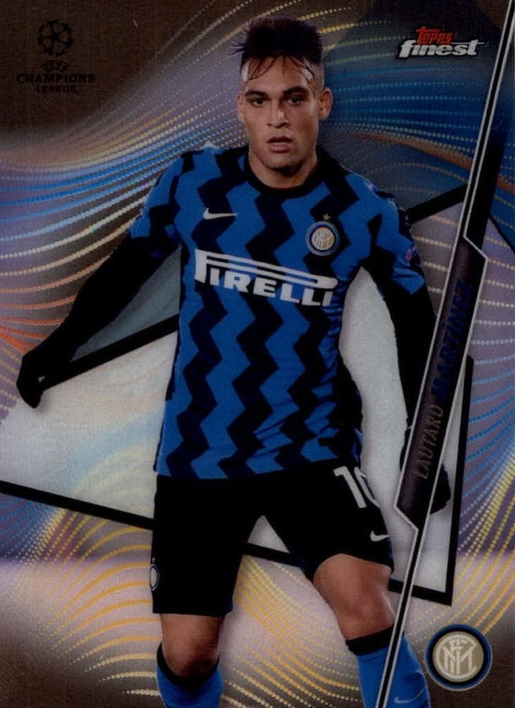 Lautaro Martínez 2020 Topps Finest UEFA 17