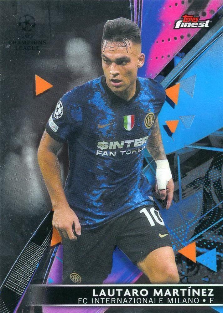 Lautaro Martínez 2021 Topps Finest UEFA 20