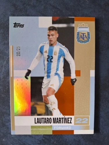 Lautaro Martínez 2024 Topps Focus Naranja /25