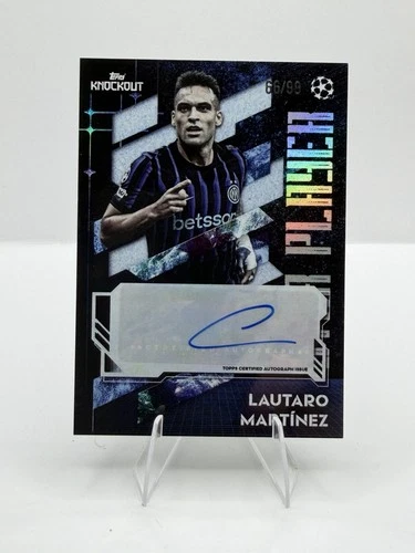 Lautaro Martínez 2025 Topps Knockout /99