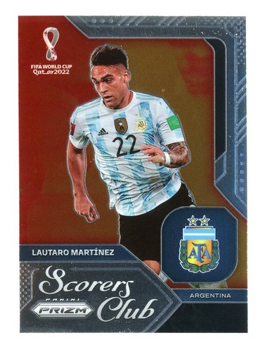 Lautaro Martínez 2022 Panini Prizm