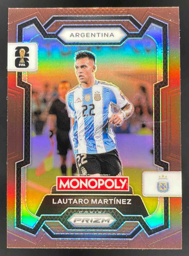 Lautaro Martínez 2026 Panini Prizm Brown Prizm /299