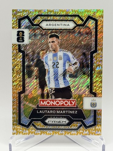 Lautaro Martínez 2026 Panini Prizm Gold Shimmer /500