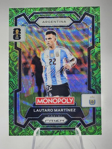 Lautaro Martínez 2026 Panini Prizm Green Wave