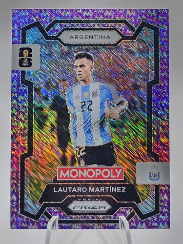Lautaro Martínez 2026 Panini Prizm Purple /50
