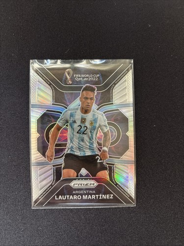 Lautaro Martínez 2022 Panini Prizm Silver Prizm