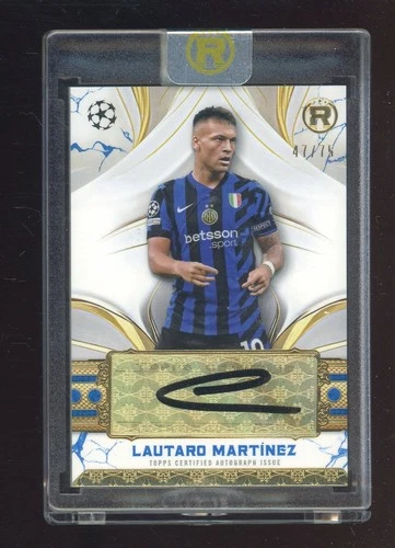 Lautaro Martínez 2024 Topps Reverence Azul /75