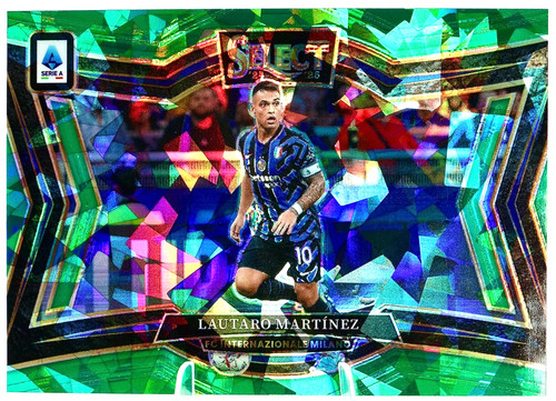 Lautaro Martínez 2024 Panini Select Green Ice