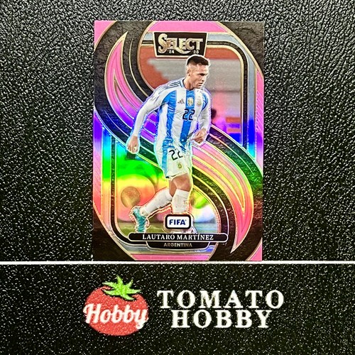 Lautaro Martínez 2024 Panini Select Pink Refractor /59