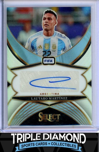 Lautaro Martínez 2024 Panini Select Silver